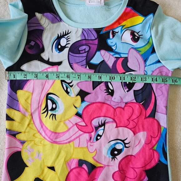 My Little Pony Girls Pullover Long-Sleeved Sweatshirt by Hasbro, M 10/12 - Picture 8 of 11